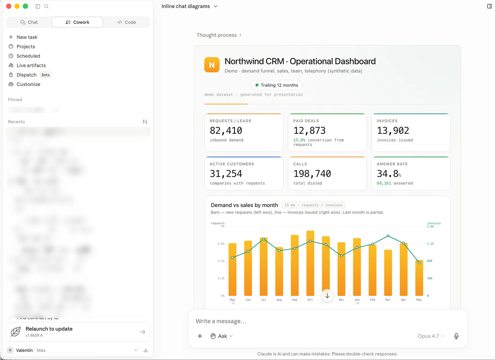ERP/CRM AI analyst
